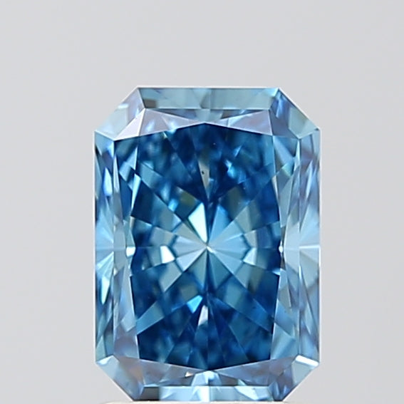 RAD  CT Fancy Vivid Blue VS1 Lab Grown Diamond