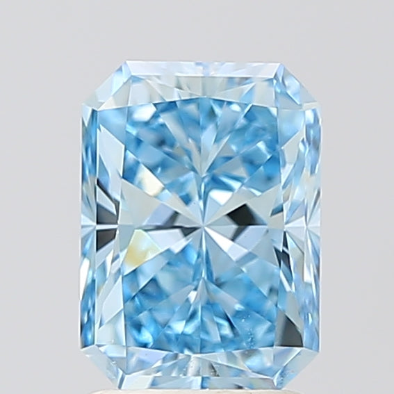 RAD  CT Fancy Vivid Blue VVS2 Lab Grown Diamond