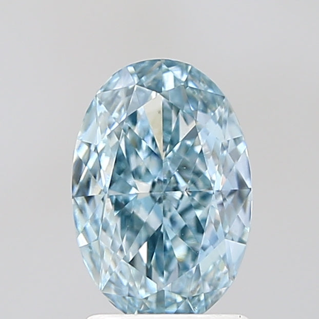 OV  CT Fancy Vivid Blue VVS2 Lab Grown Diamond