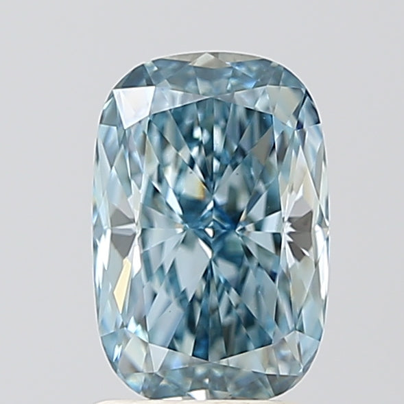 CU  CT Fancy Intense Blue VS1 Lab Grown Diamond