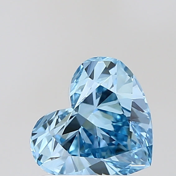 HT  CT Fancy Vivid Blue VS1 Lab Grown Diamond