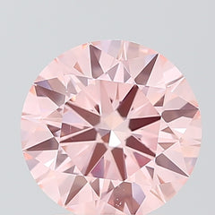 RD  CT Fancy Vivid Pink VS1 Lab Grown Diamond