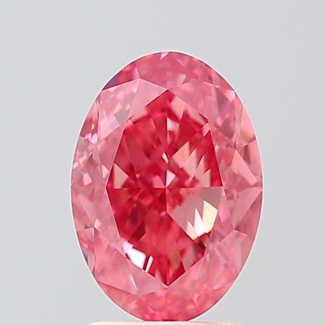 OV  CT Fancy Vivid Pink VVS1 Lab Grown Diamond
