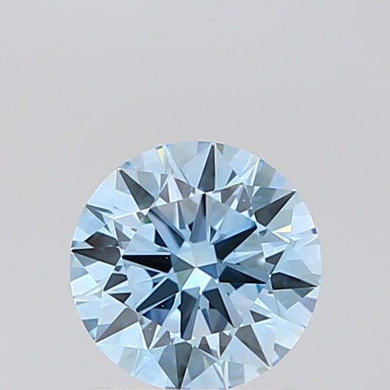 RD  CT Fancy Vivid Blue VS1 Lab Grown Diamond
