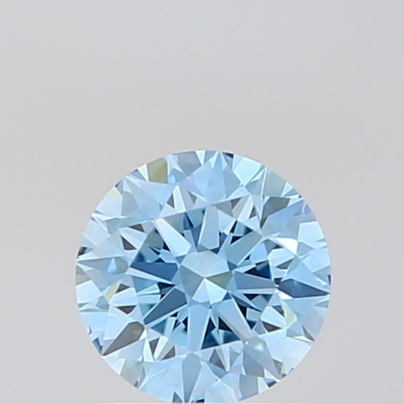 RD  CT Fancy Vivid Blue VS1 Lab Grown Diamond