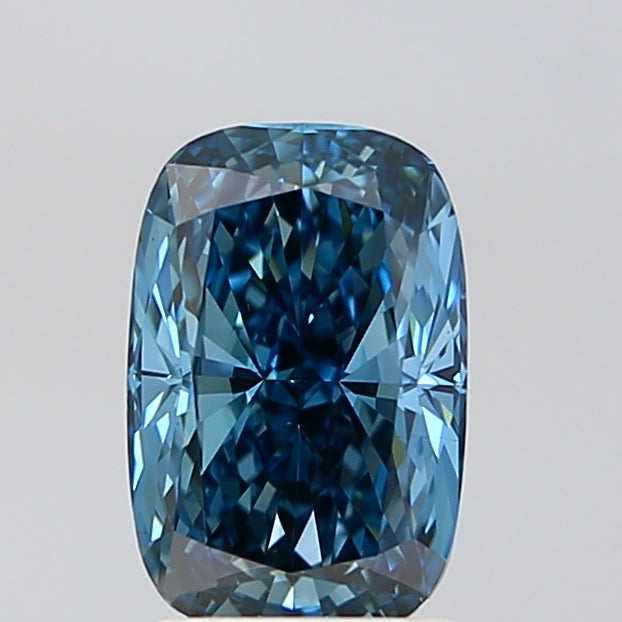 CU  CT Fancy Vivid Blue VS1 Lab Grown Diamond