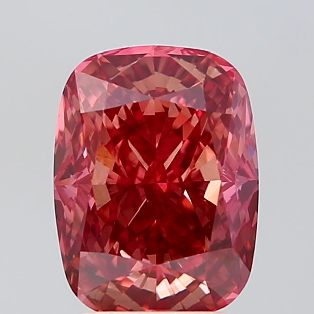 CU  CT Fancy Vivid Pink VS1 Lab Grown Diamond