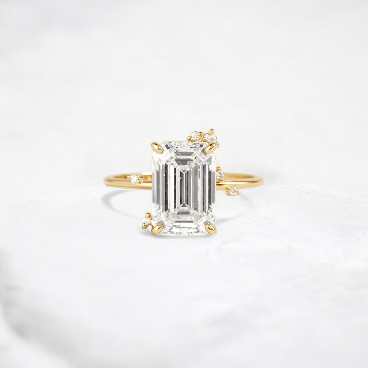 embrace-of-elegance-moissanite-engagement-cluster-spark-ring-3-ct-yellow-gold-gemfora-1
