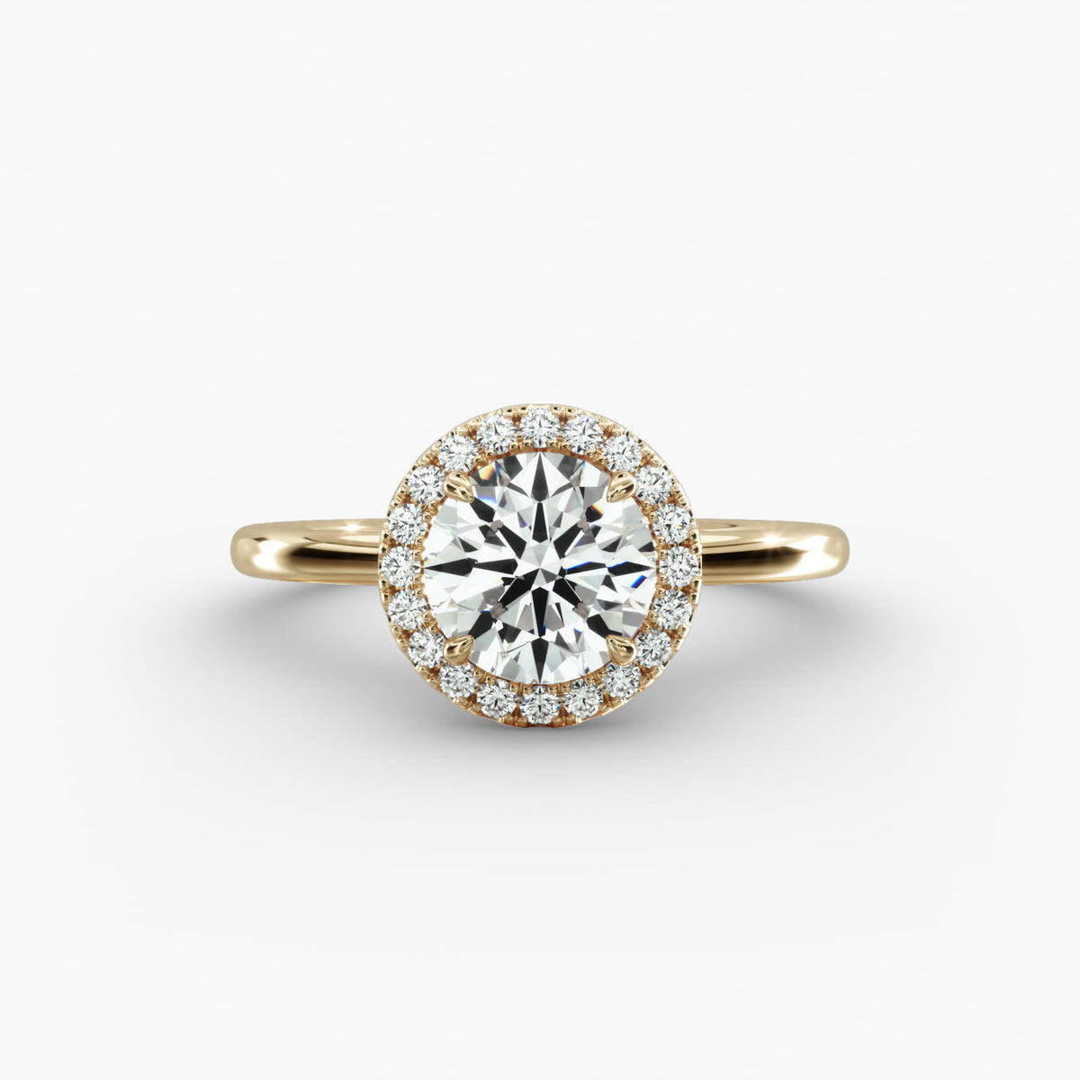 All Moissanite Engagement Rings