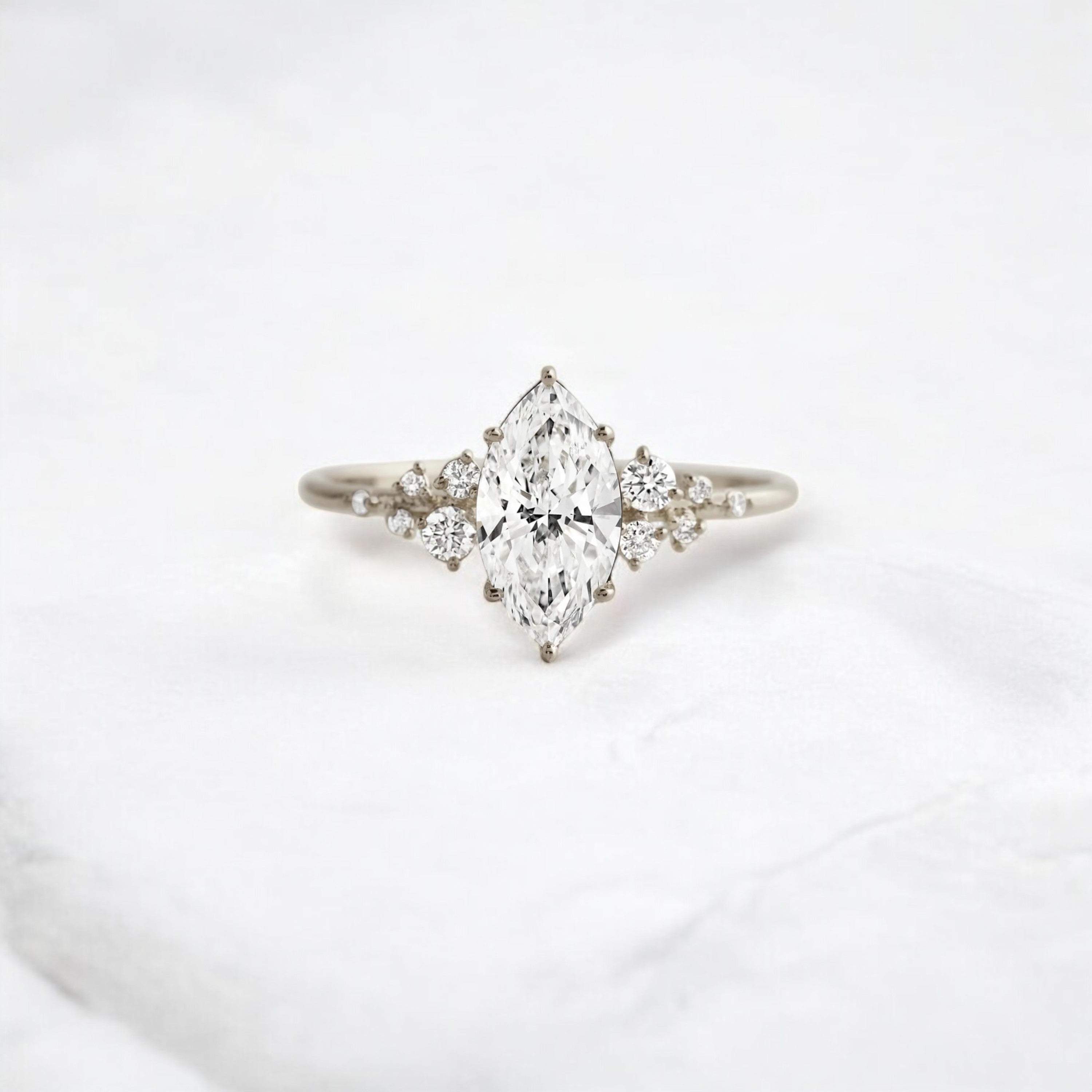 handmade-1-03-ct-marquise-cut-moissanite-cluster-engagement-platinum-ring-gemfora