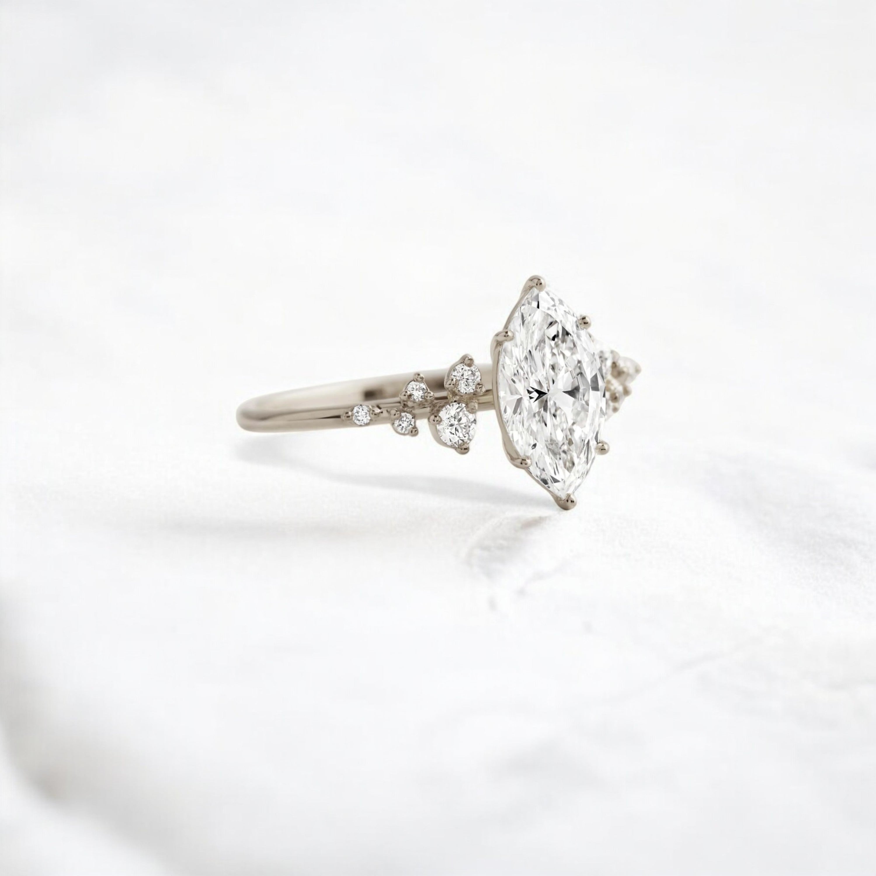 handmade-1-03-ct-marquise-cut-moissanite-cluster-engagement-platinum-ring-gemfora