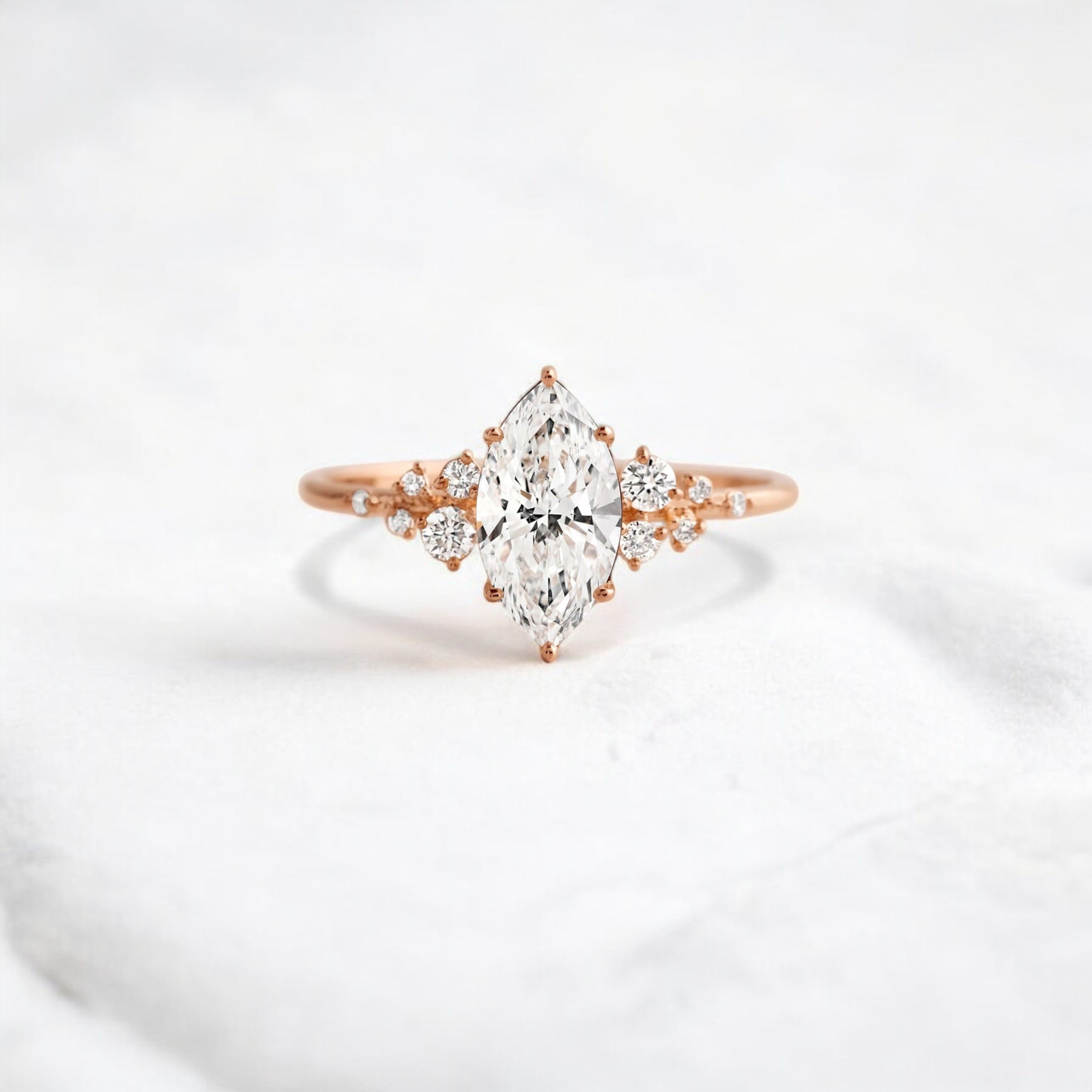 handmade-1-03-ct-marquise-cut-moissanite-cluster-engagement-rose-gold-ring-gemfora