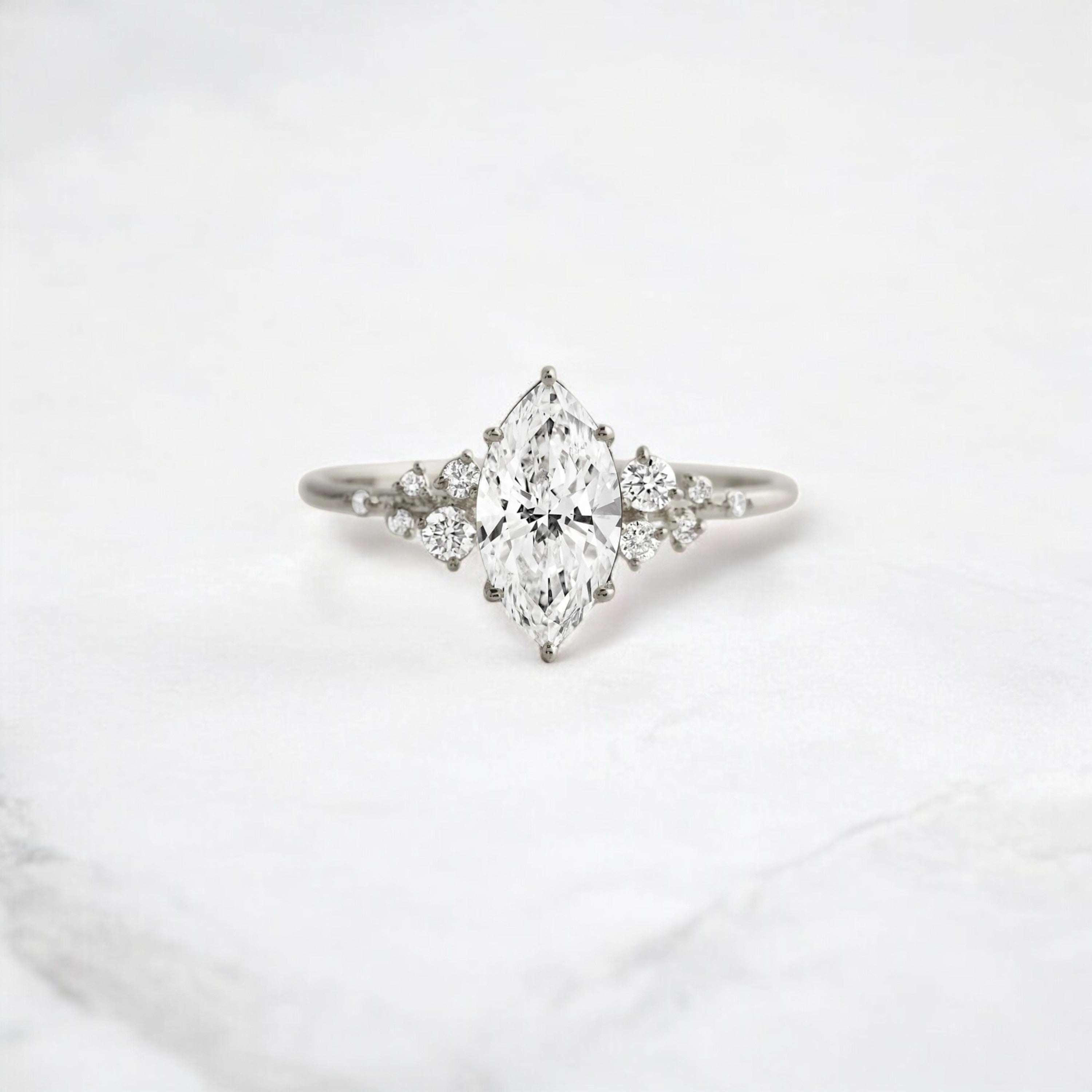 handmade-1-03-ct-marquise-cut-moissanite-cluster-engagement-white-gold-ring-gemfora