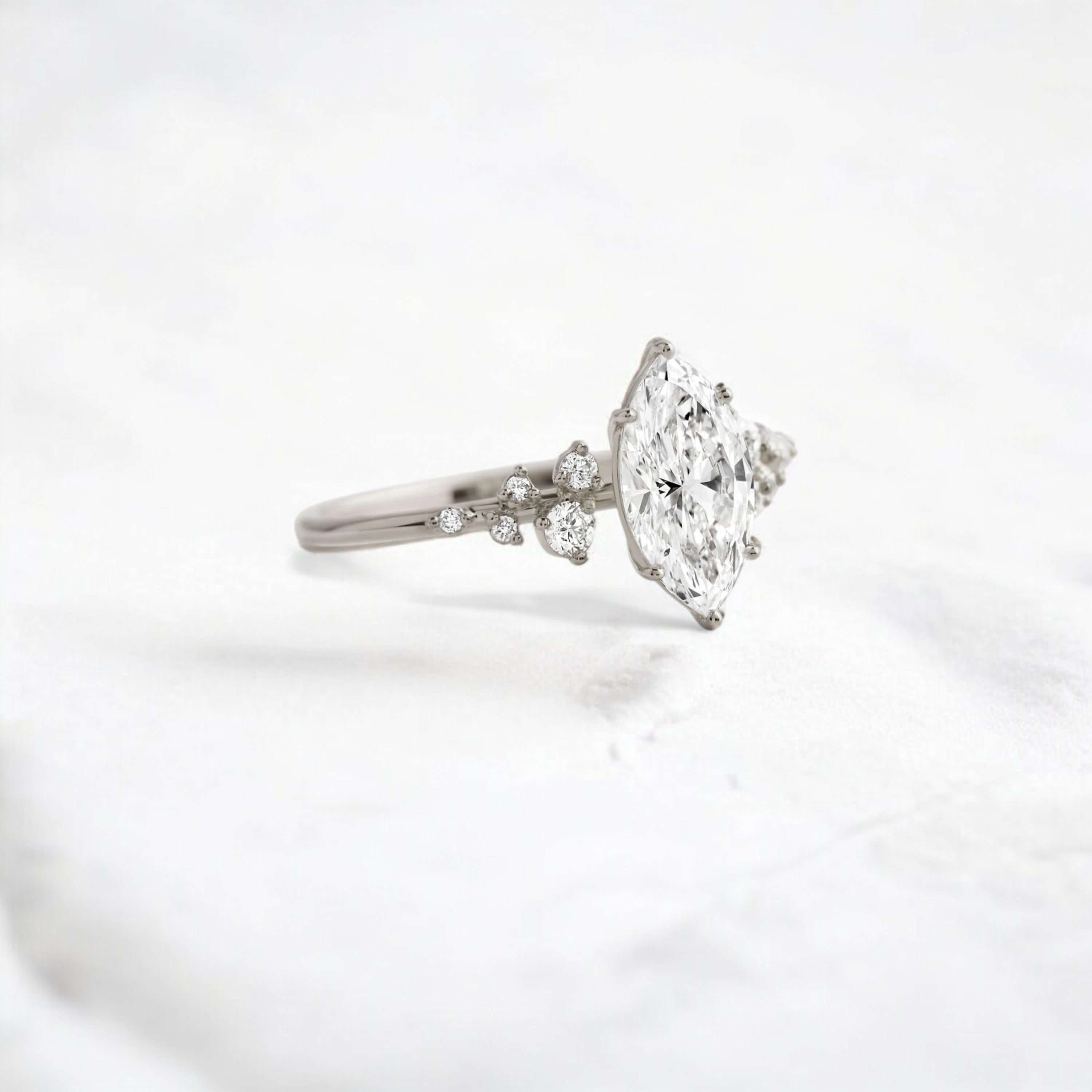 handmade-1-03-ct-marquise-cut-moissanite-cluster-engagement-white-gold-ring-gemfora