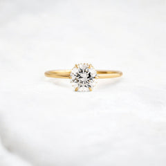 handmade-2-ct-round-moissanite-gold-ring–timeless-beauty-1-ct-yellow-gold-gemfora-1