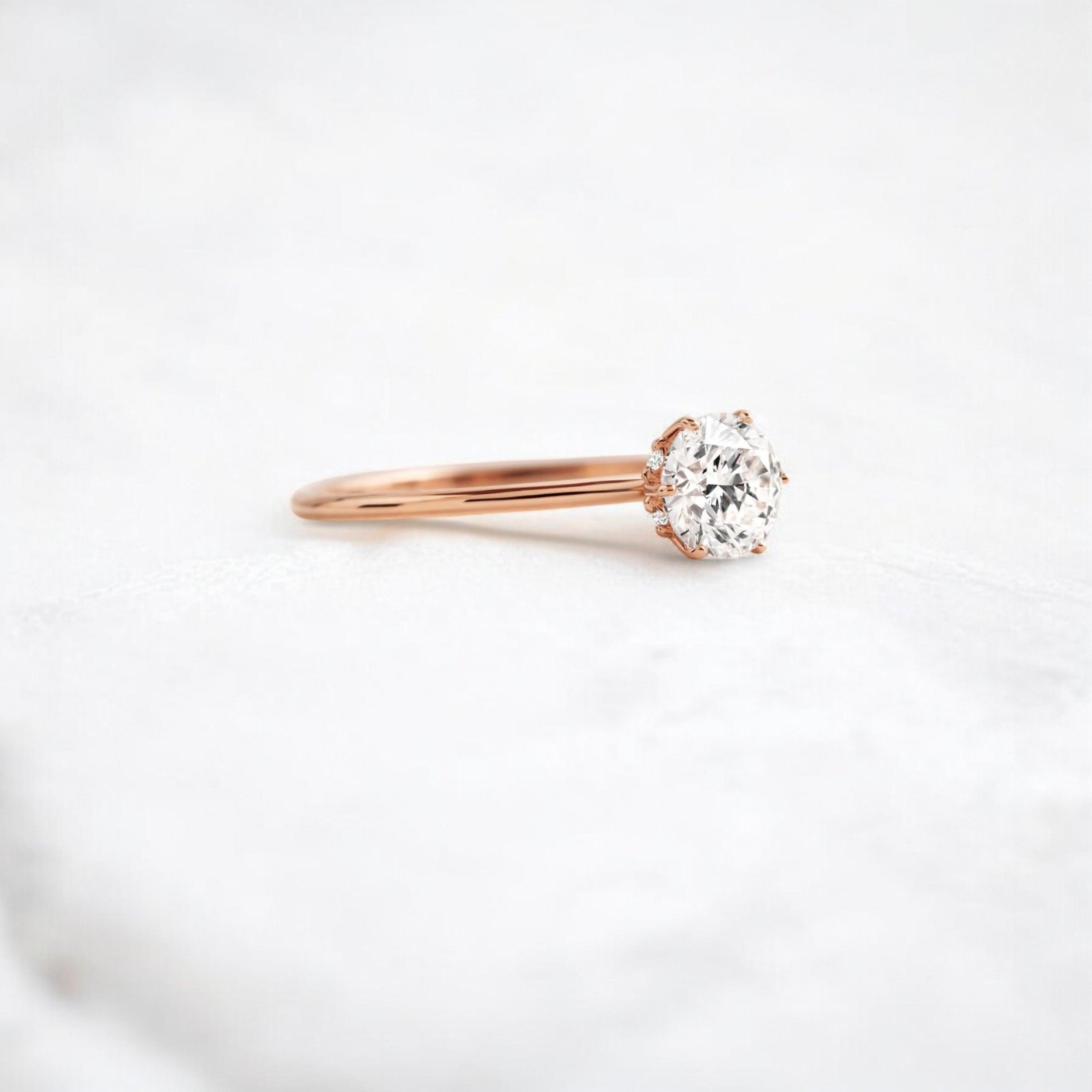 handmade-2-ct-round-moissanite-gold-ring–timeless-beauty-7-ct-rose-gold-gemfora-2