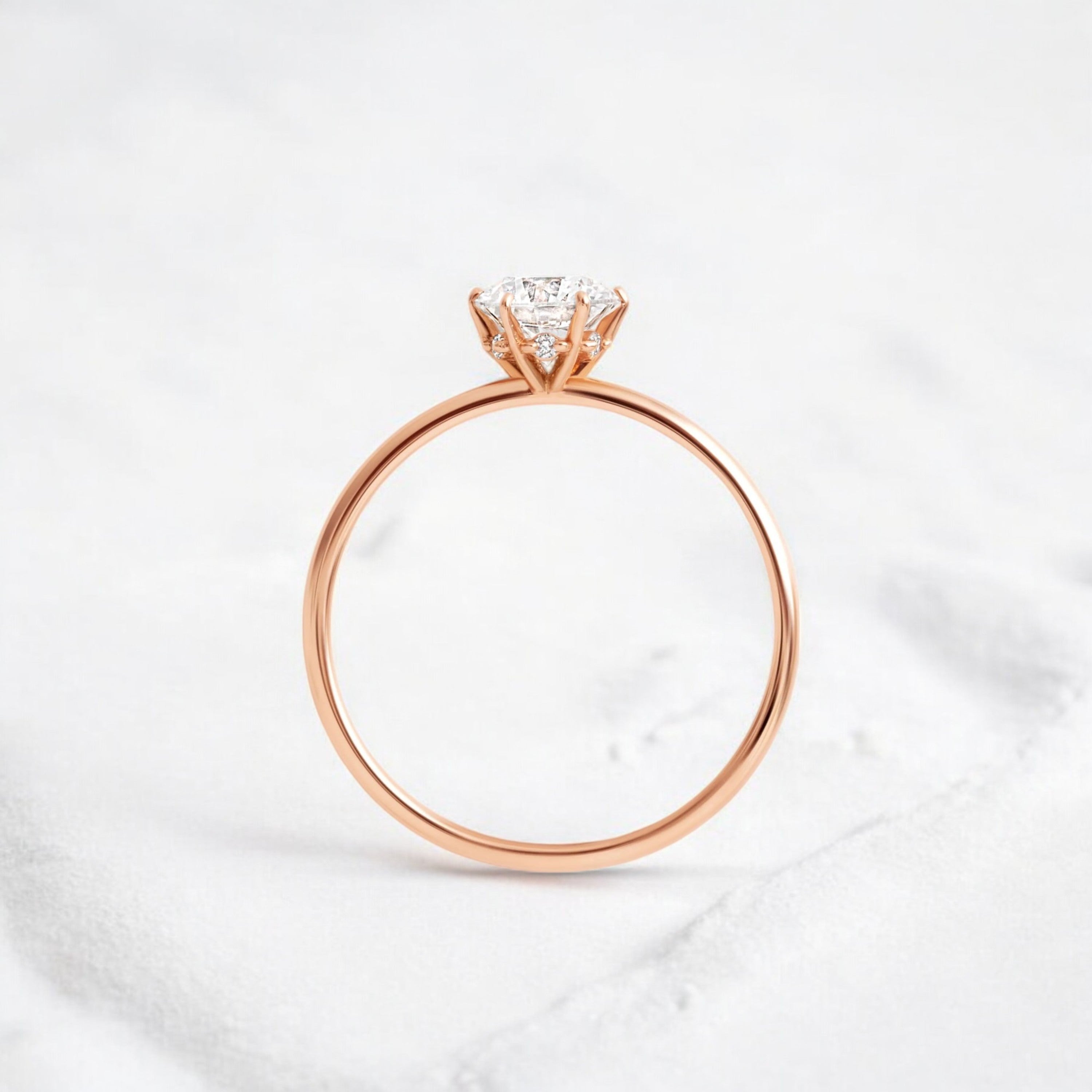 handmade-2-ct-round-moissanite-gold-ring–timeless-beauty-7-ct-rose-gold-gemfora-4