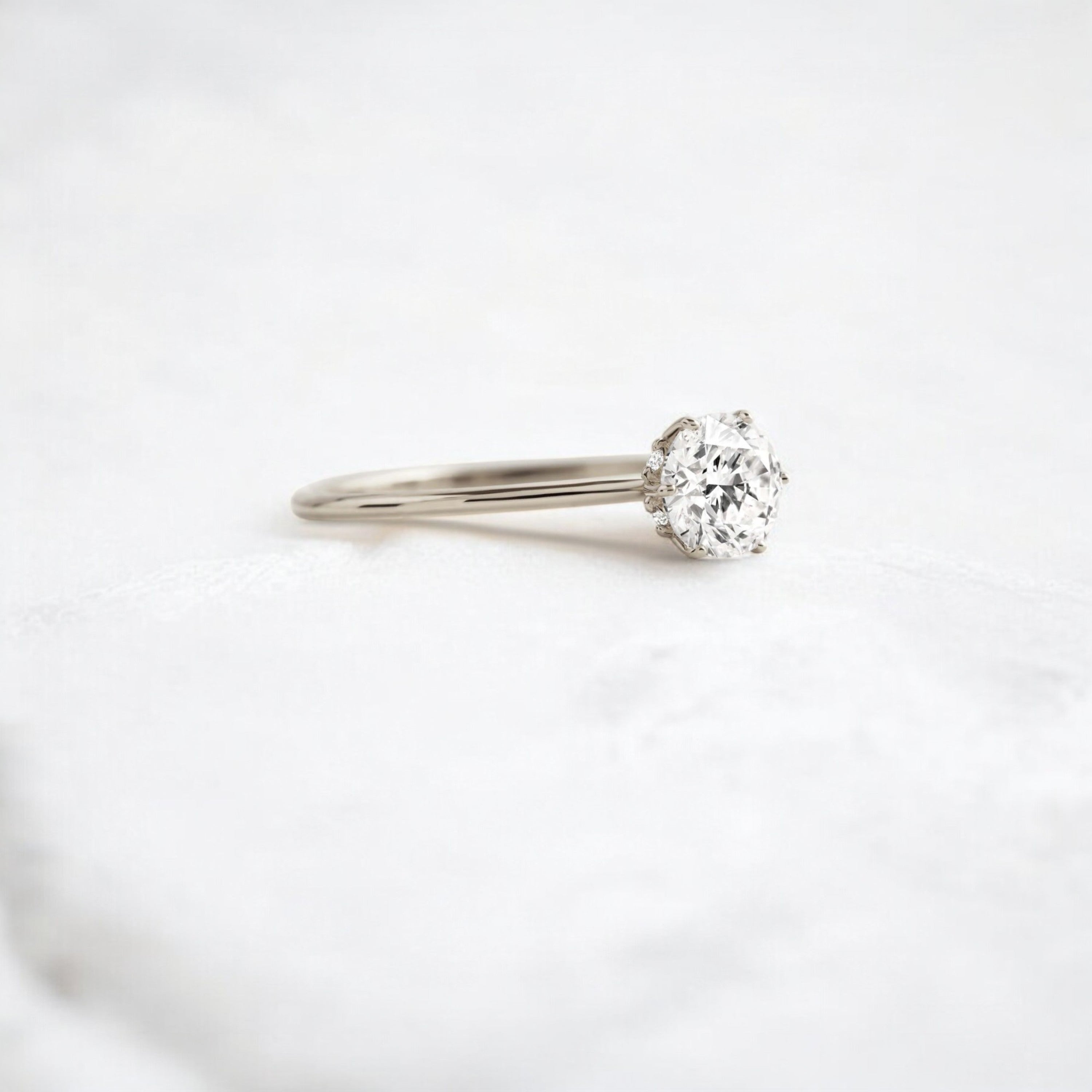 handmade-2-ct-round-moissanite-gold-ring–timeless-beauty-7-ct-white-gold-gemfora-2
