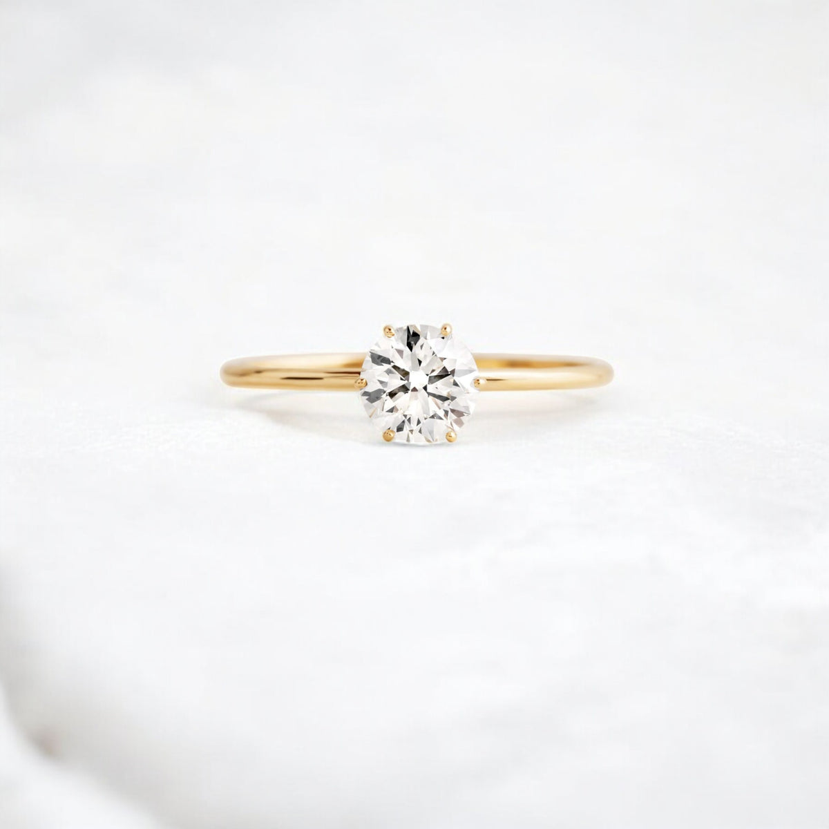 handmade-2-ct-round-moissanite-gold-ring–timeless-beauty-7-ct-yellow-gold-gemfora-1