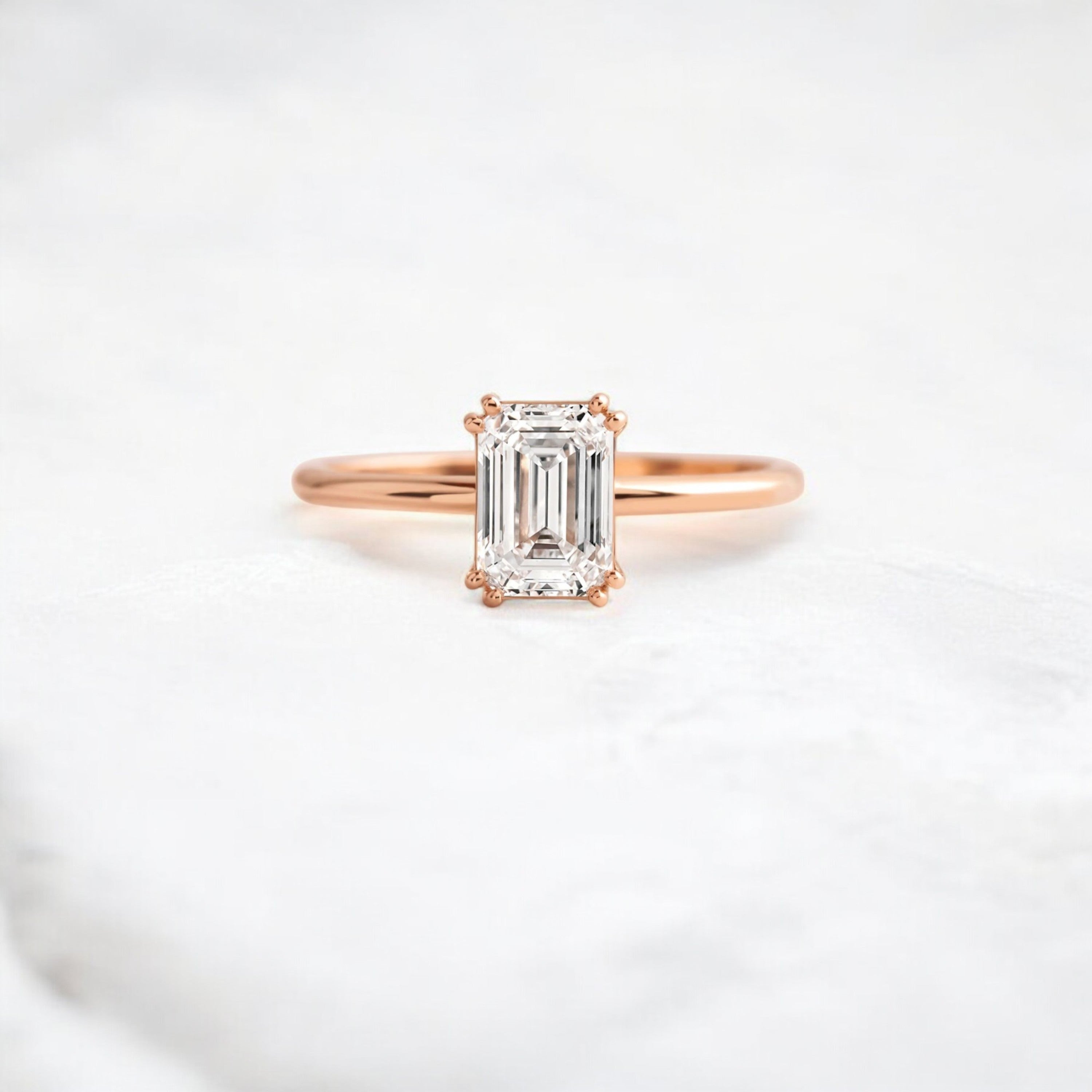 handmade-double-prong-emerald-solitaire-moissanite-engagement-ring-0-90-ct-rose-gold-gemfora