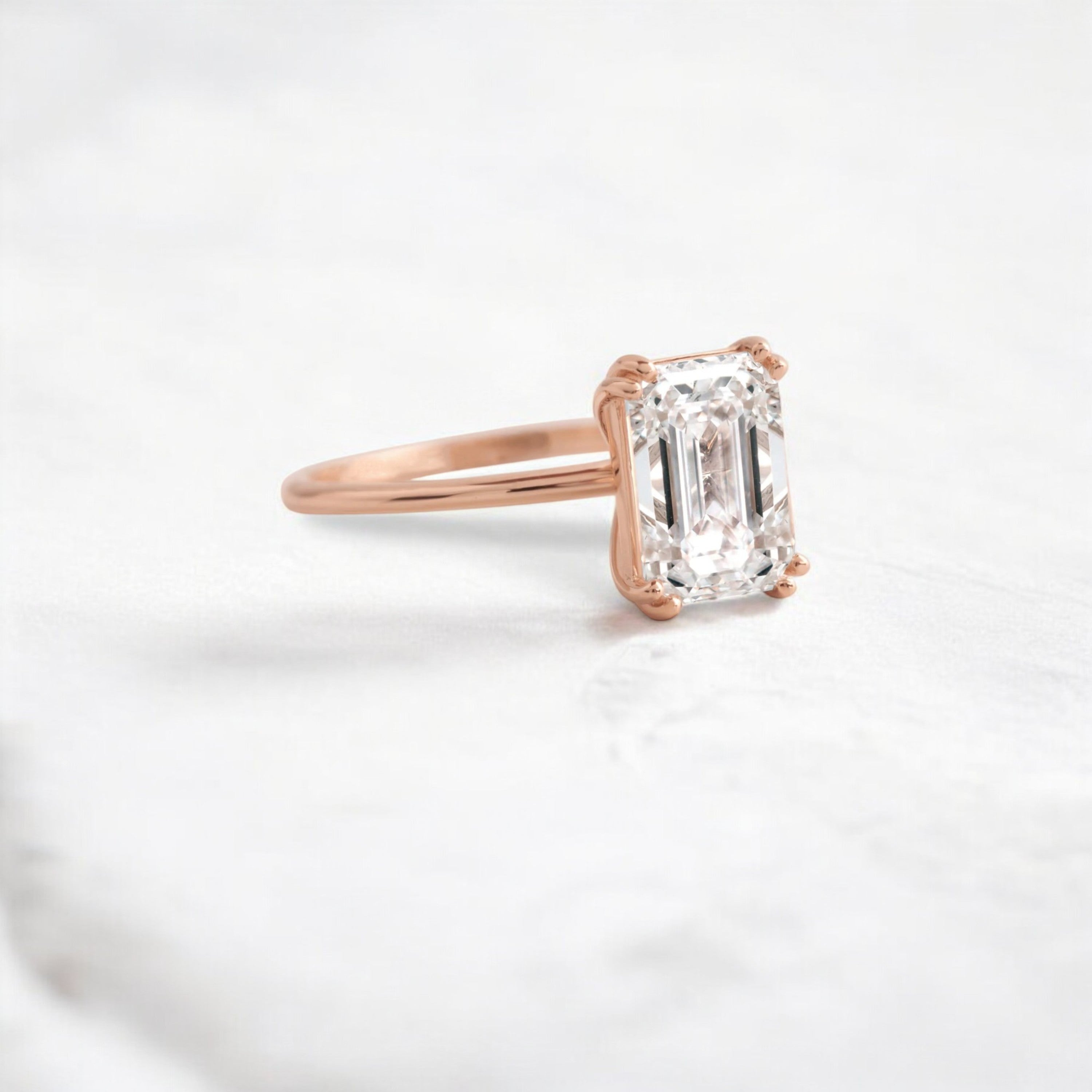 handmade-double-prong-emerald-solitaire-moissanite-engagement-ring-1-70-ct-rose-gold-gemfora