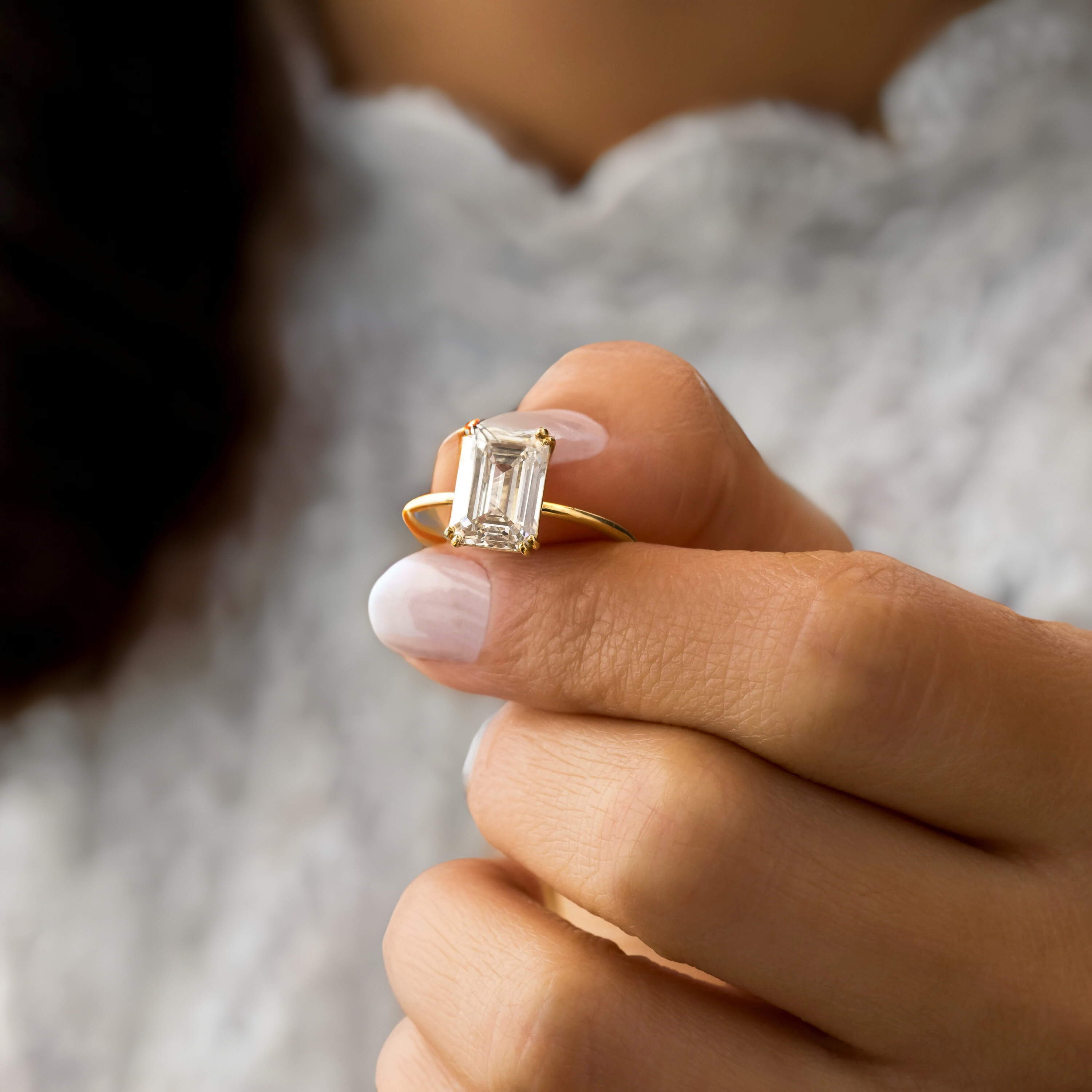 handmade-double-prong-emerald-solitaire-moissanite-engagement-ring-3-05-ct-yellow-gold-gemfora