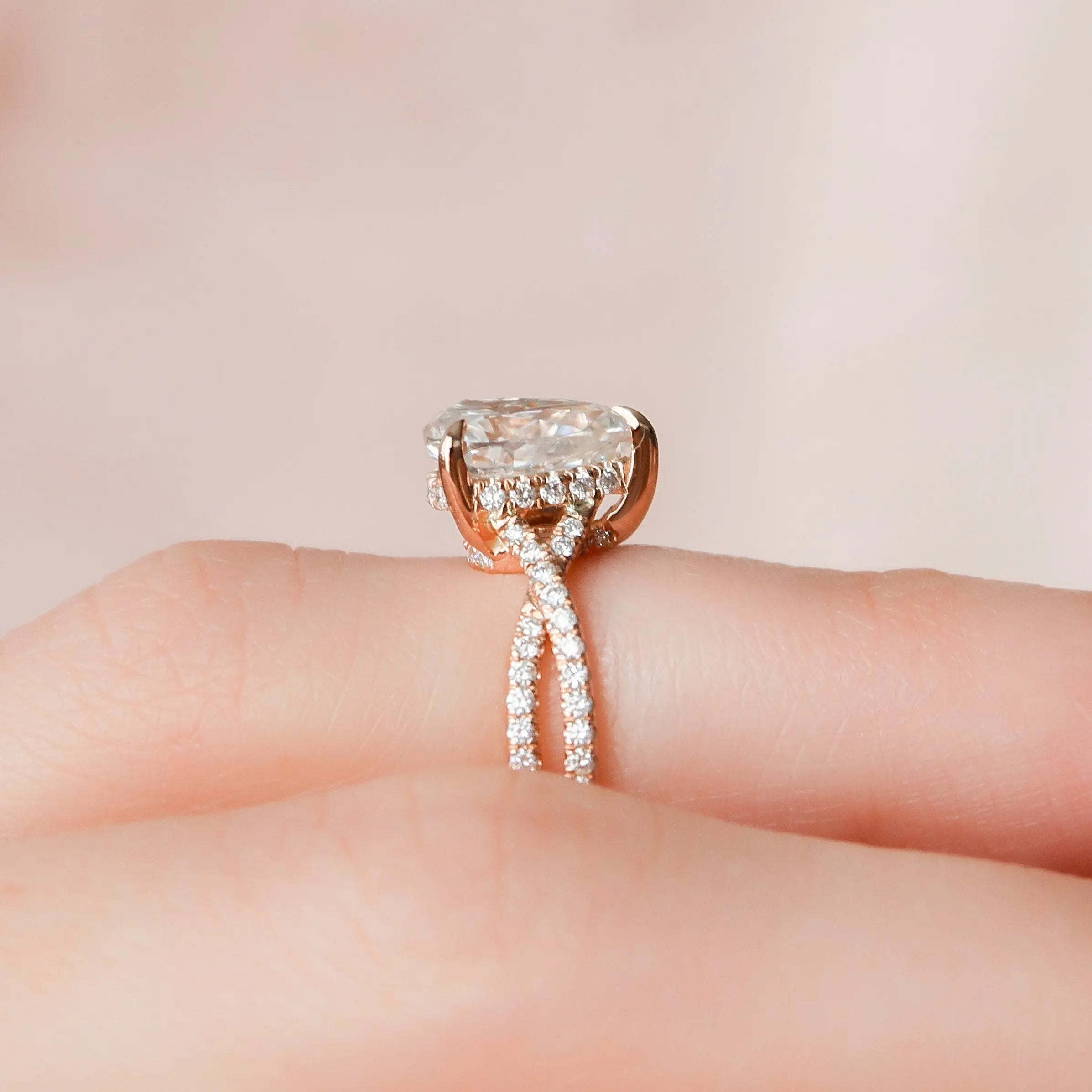 Moissanite Engagement Rings