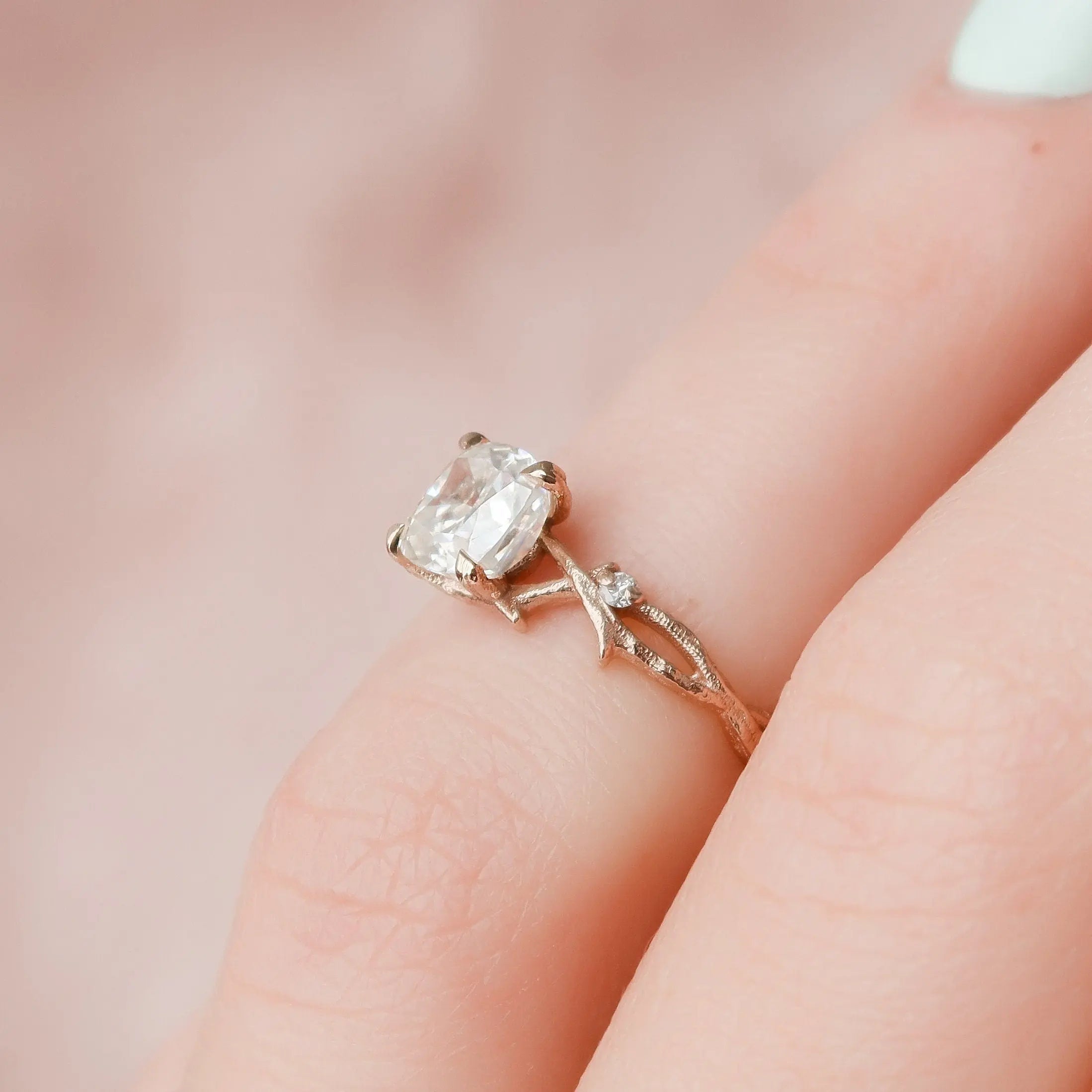 Moissanite Engagement Rings