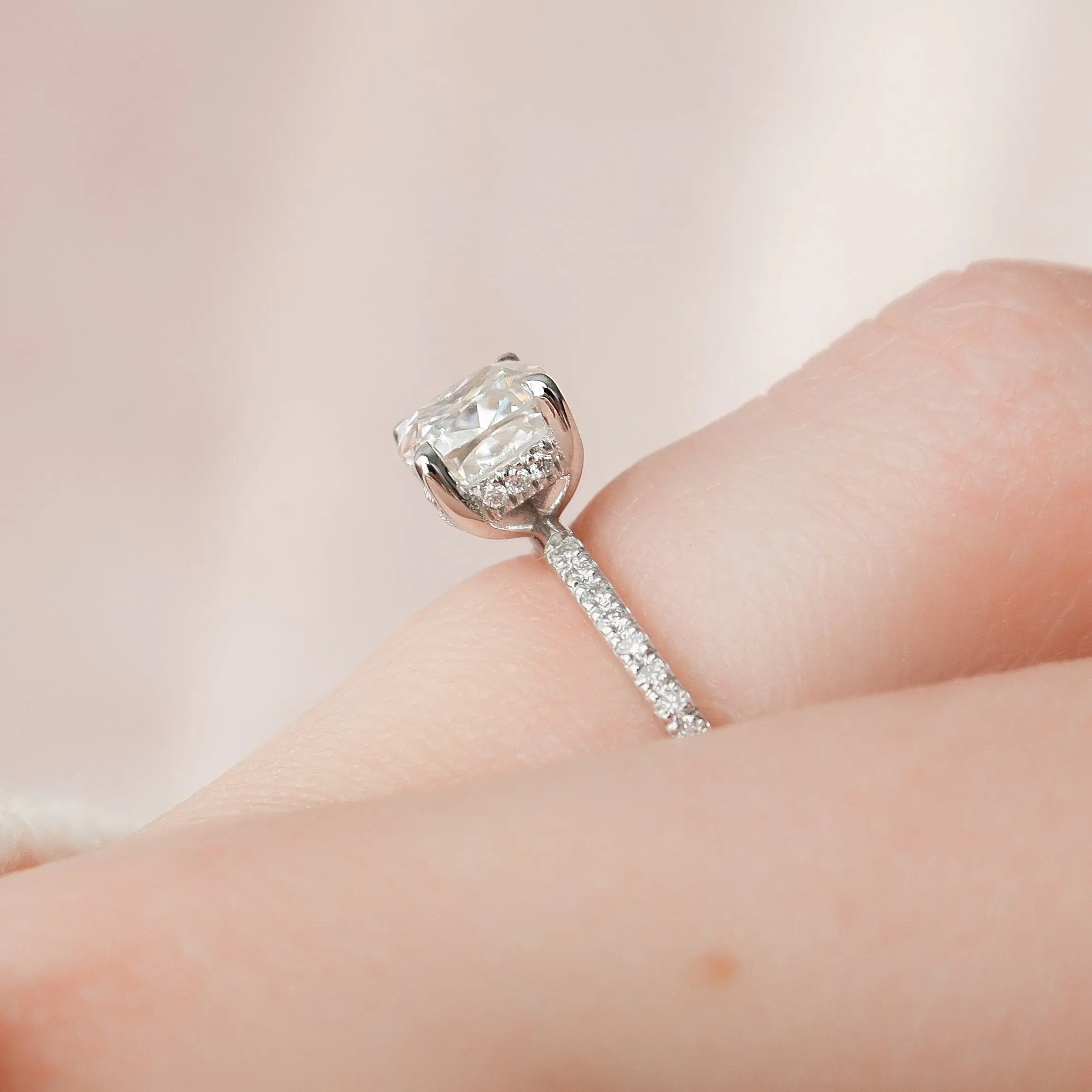 Moissanite Engagement Rings