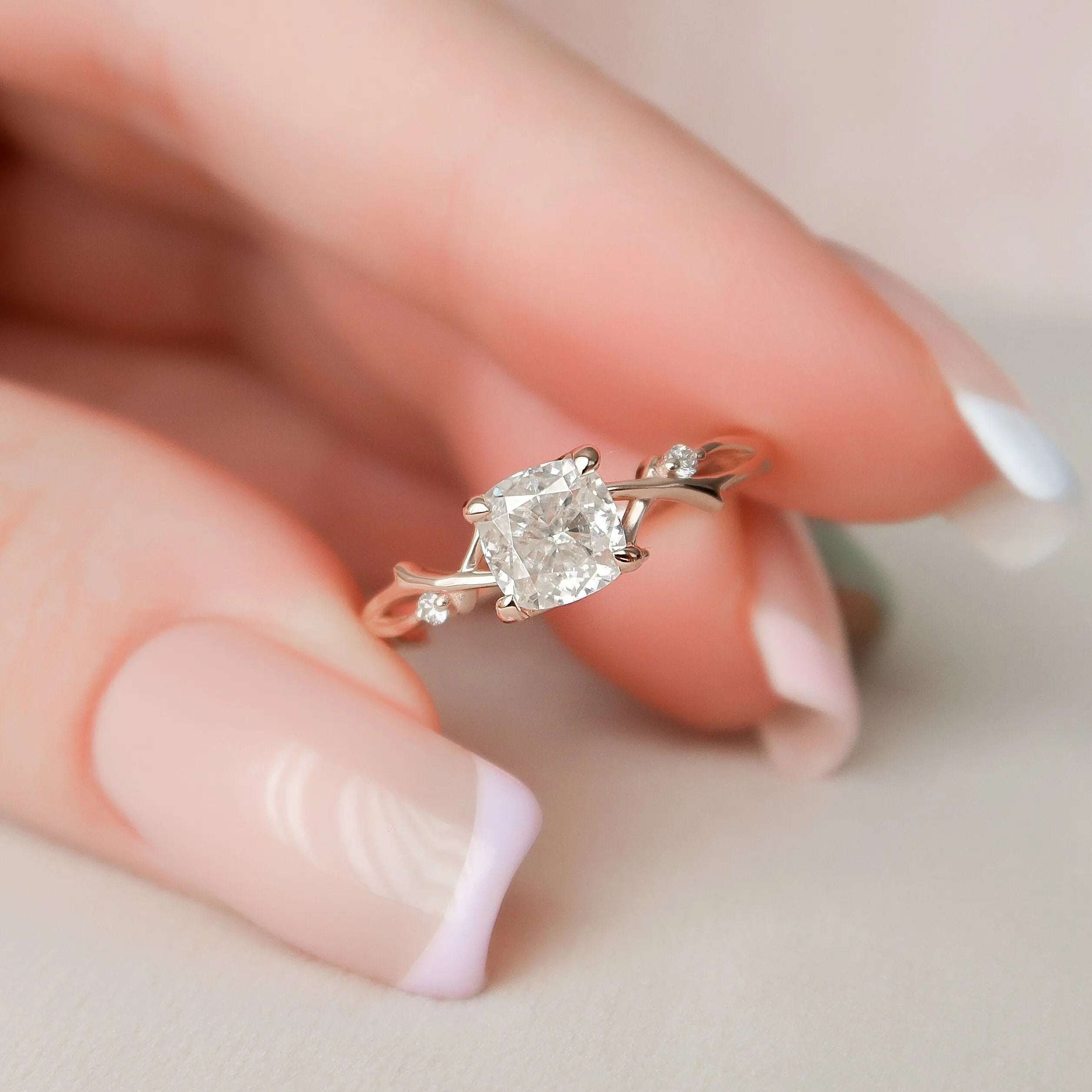 Moissanite Engagement Rings