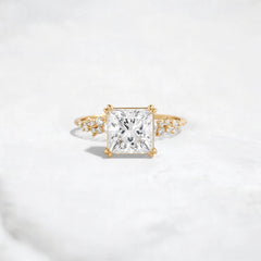 princess-shine-2ct-cluster-diamond-engagement-ring-1