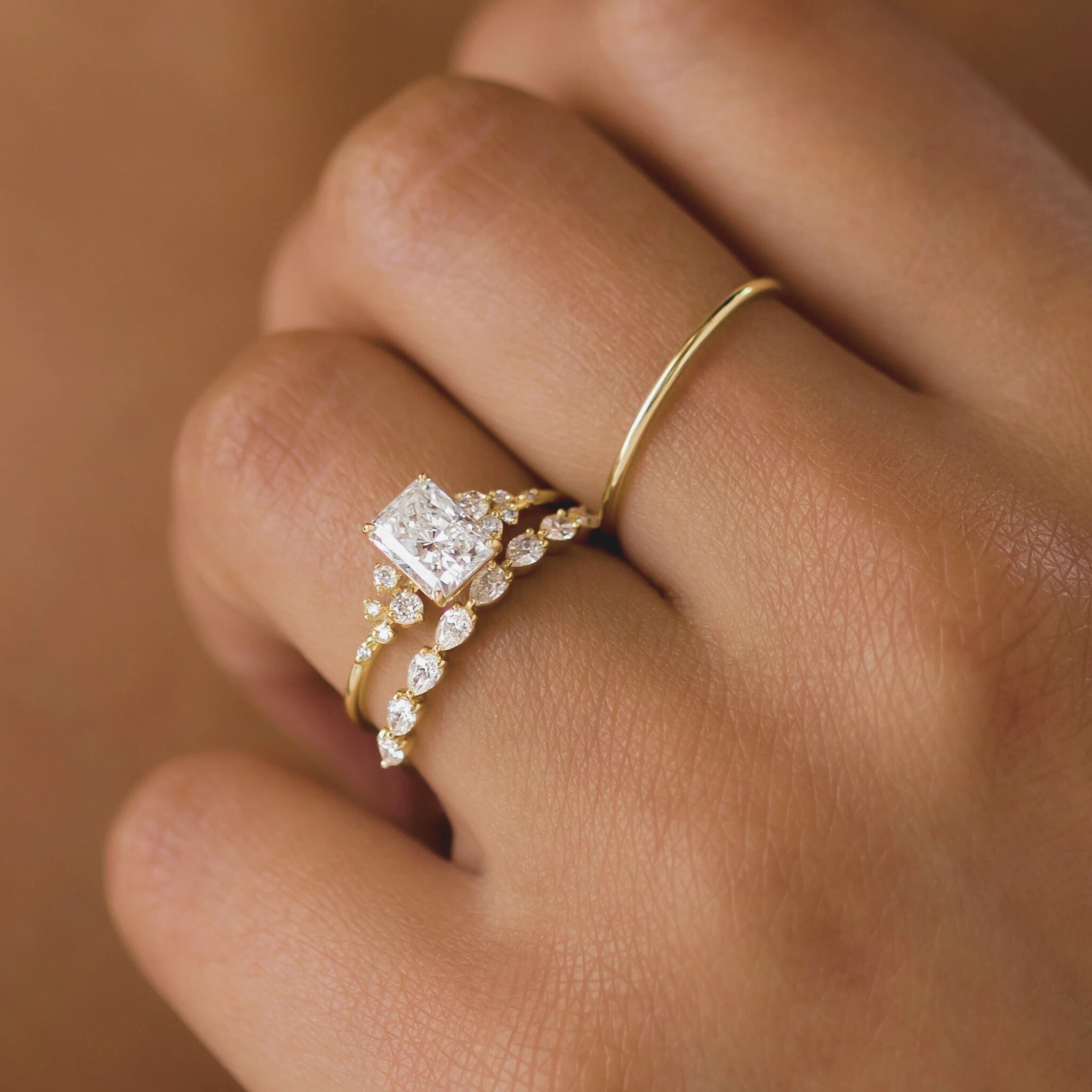 radiant-cut-2ct-cluster-mossainite-dimond-engagement-ring-7