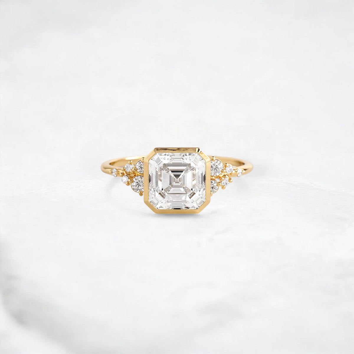 radiant-halo-asscher-bezel-set-2ct-cluster-engagement-ring-1