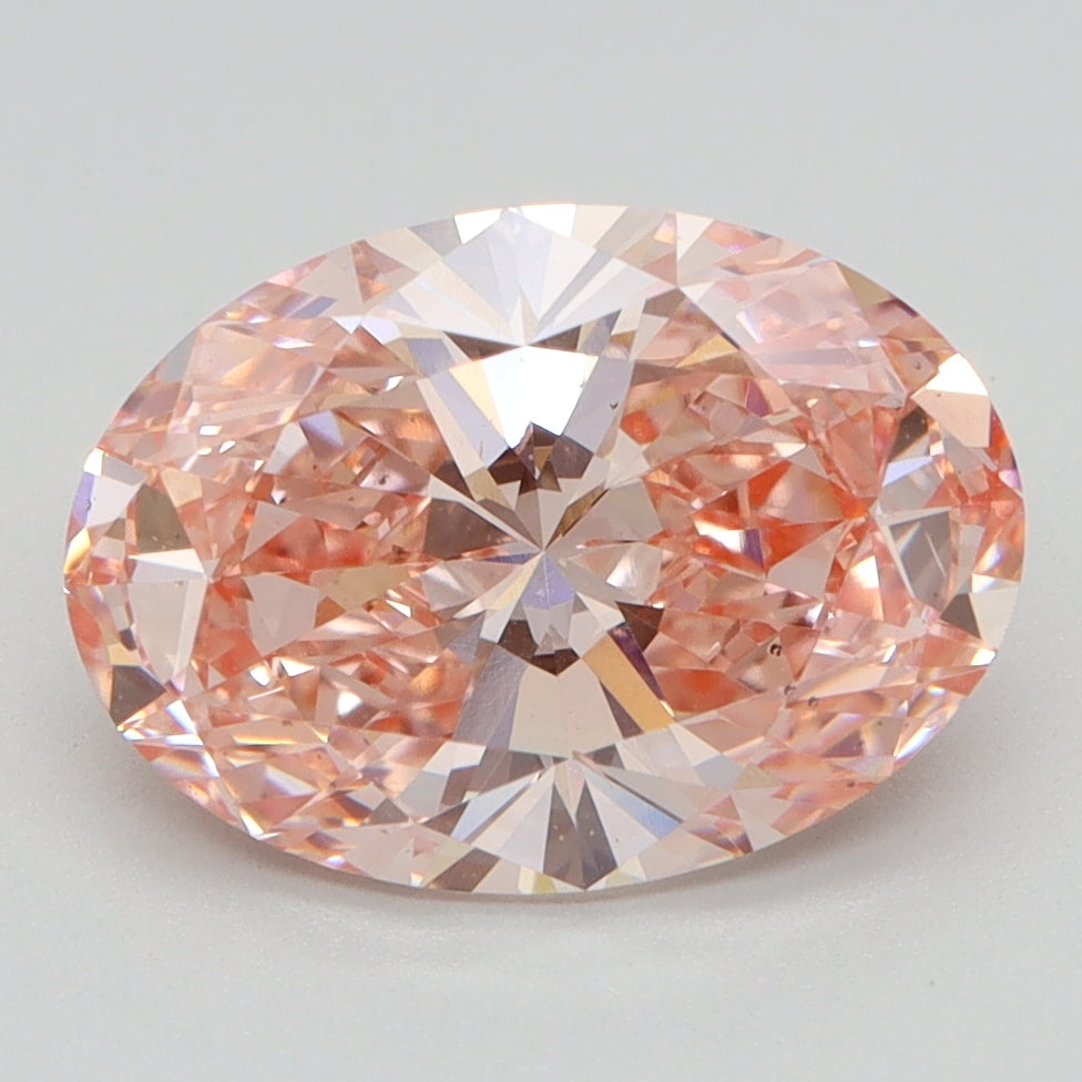 OV  CT Fancy Vivid Pink VS2 Lab Grown Diamond