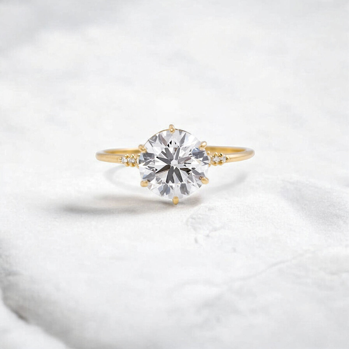 true-promise-round-moissanite-ring-in-classic-golden-glow-2-ct-yellow-gold-gemfora-1